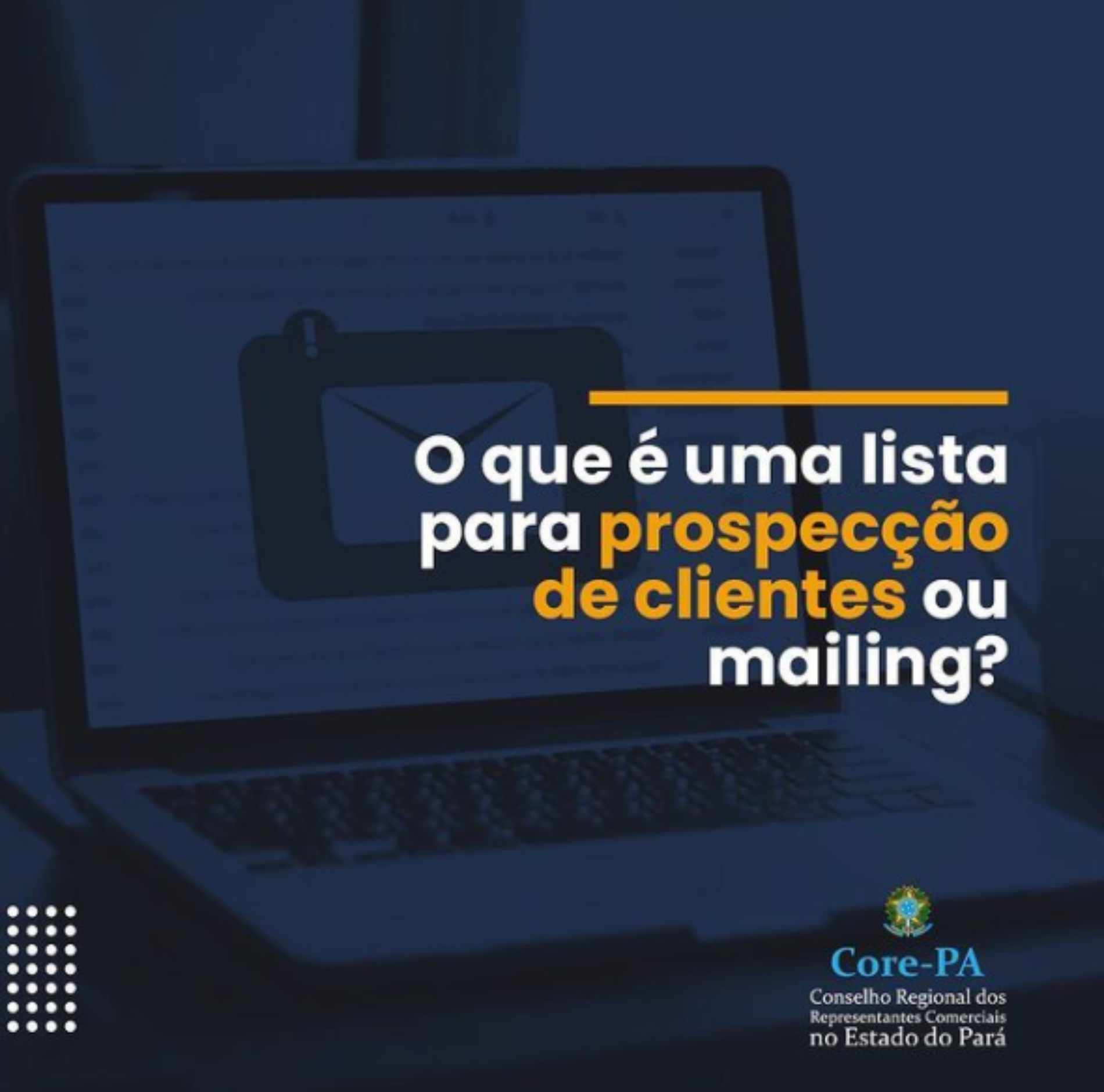 O que é uma lista para prospecção de clientes ou mailing