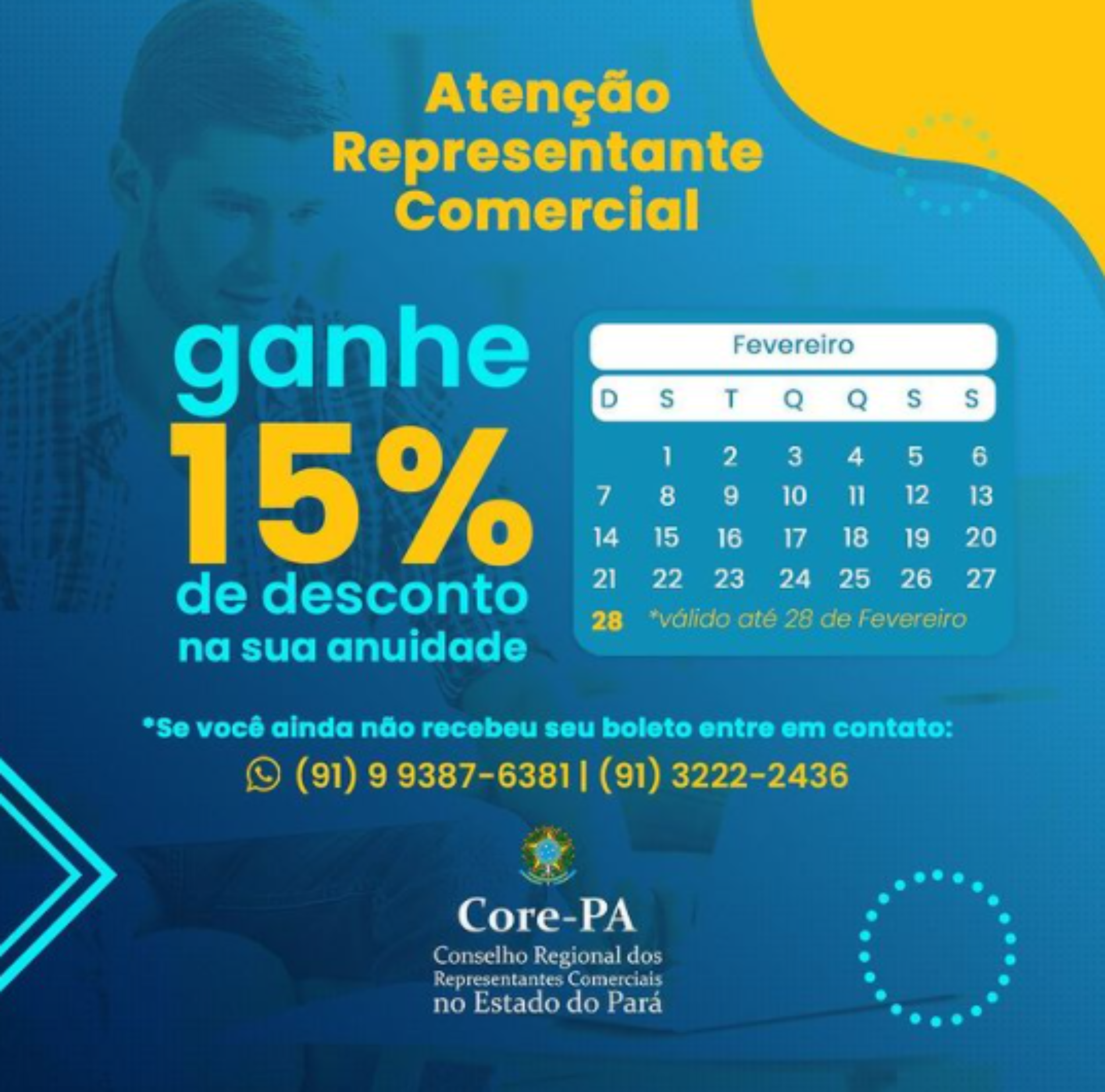 Atenção Representantes!