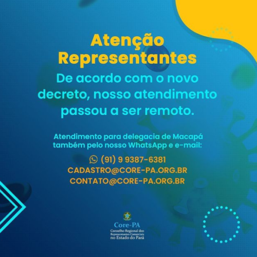 Atenção Representantes!