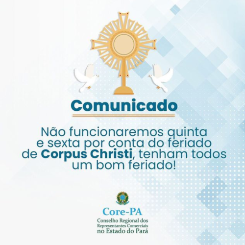 Comunicado: Corpus Christi