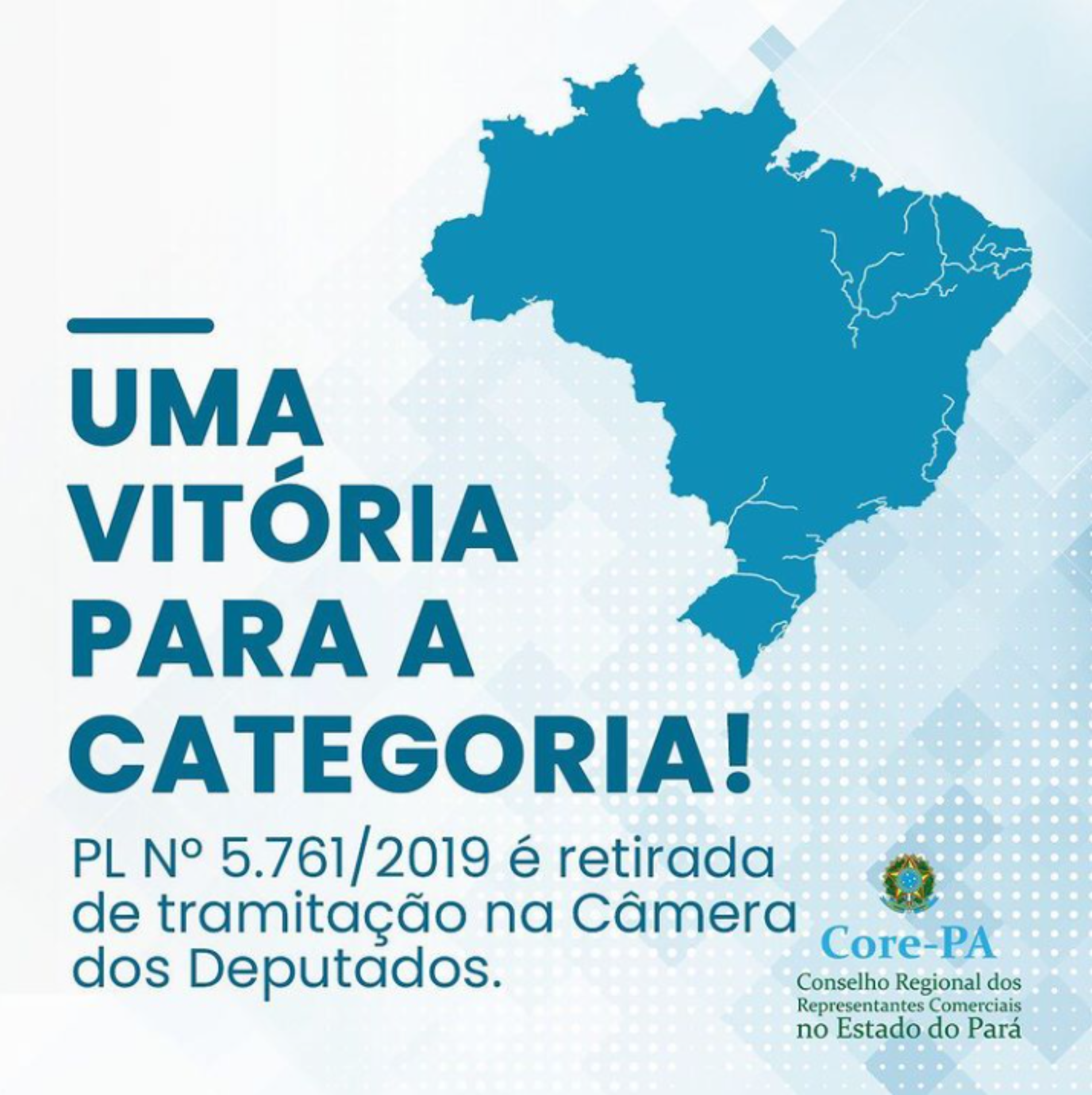 Uma vitória para a categoria!