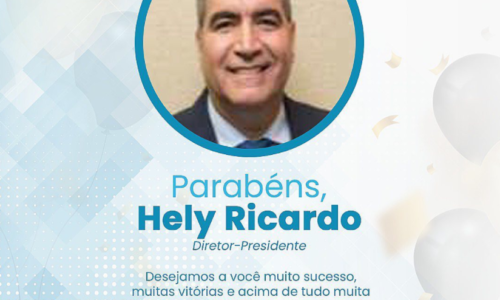 Parabéns Presidente Hely Ricardo