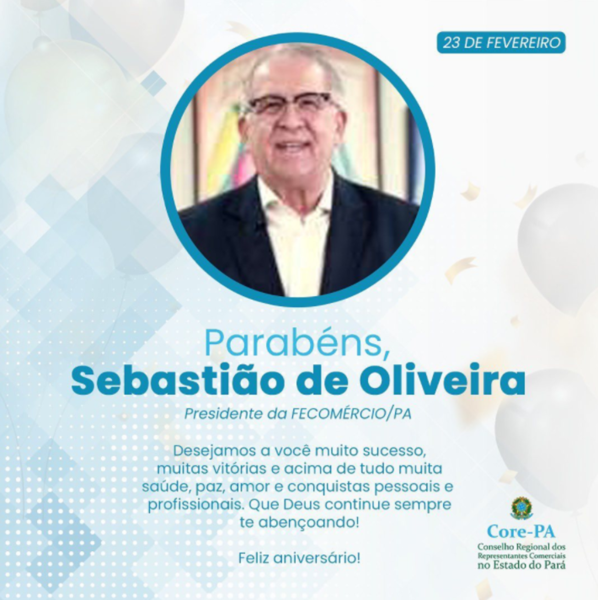 Parabéns, Sebastião de Oliveira