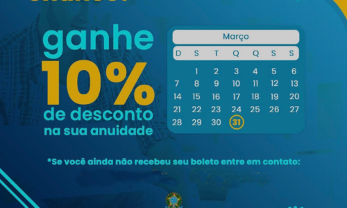 Última oportunidade!