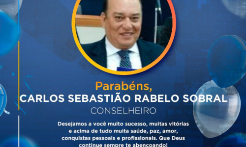 PARABÉNS, CARLOS SOBRAL