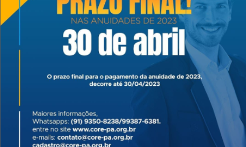 PRAZO FINAL!