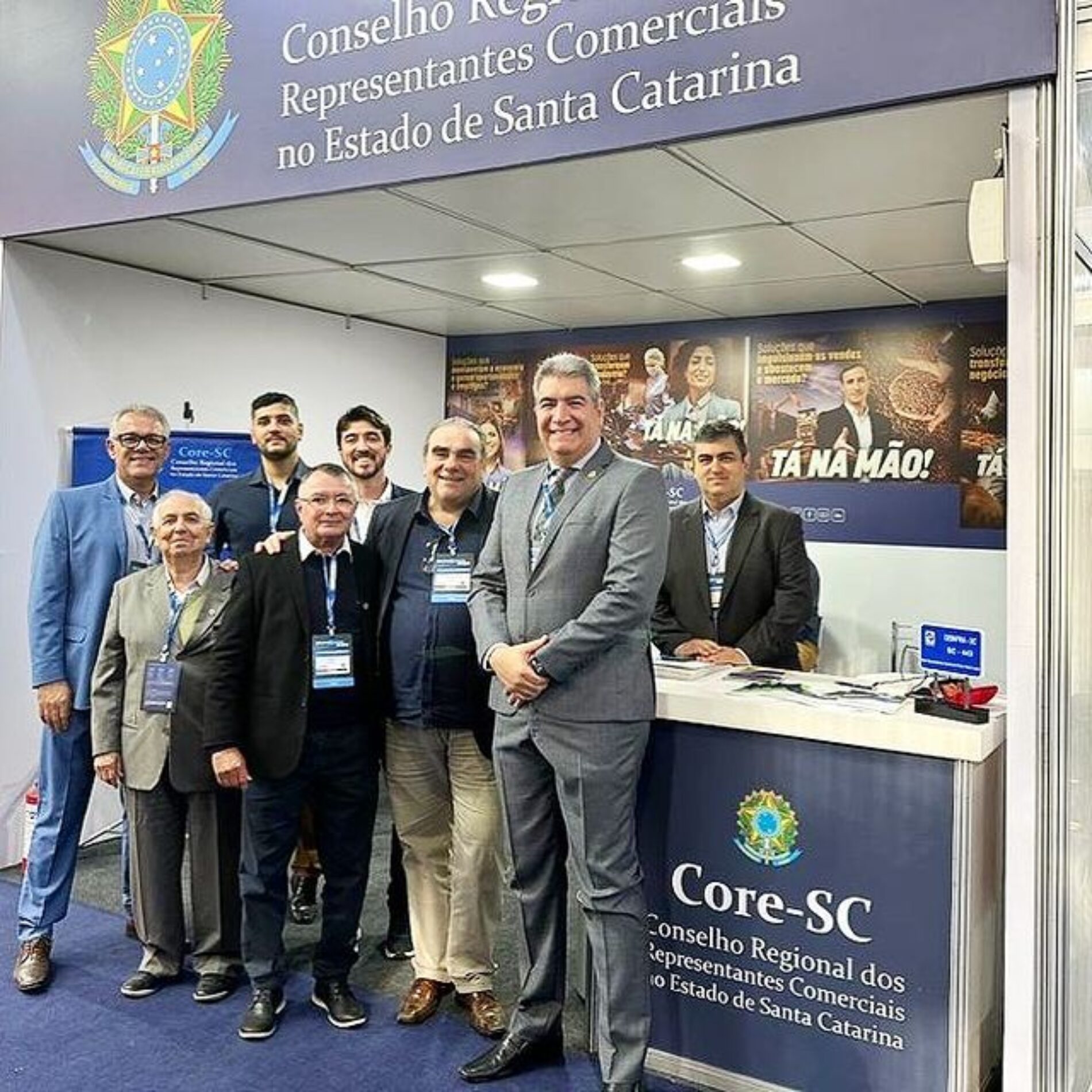 PRESIDENTE HELY RICARDO REPRESENTA O CORE PA/AP NA EXPOSUPER 2023, UM EVENTO DE DESTAQUE PARA A REPRESENTAÇÃO COMERCIAL