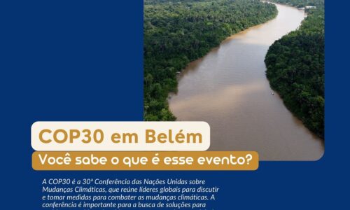 COP30 EM BELÉM, VOCÊ SABE O QUE É ESSE EVENTO?