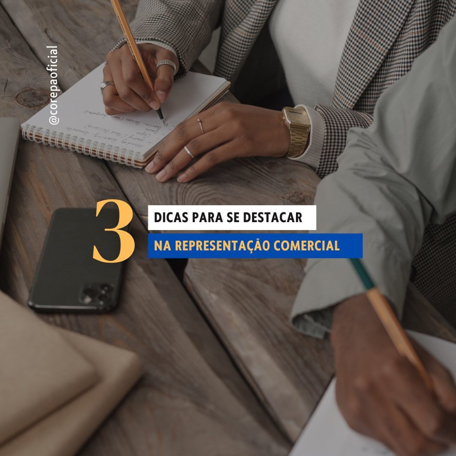 3 DICAS PARA SE DESTACAR NA REPRESENTAÇÃO COMERCIAL