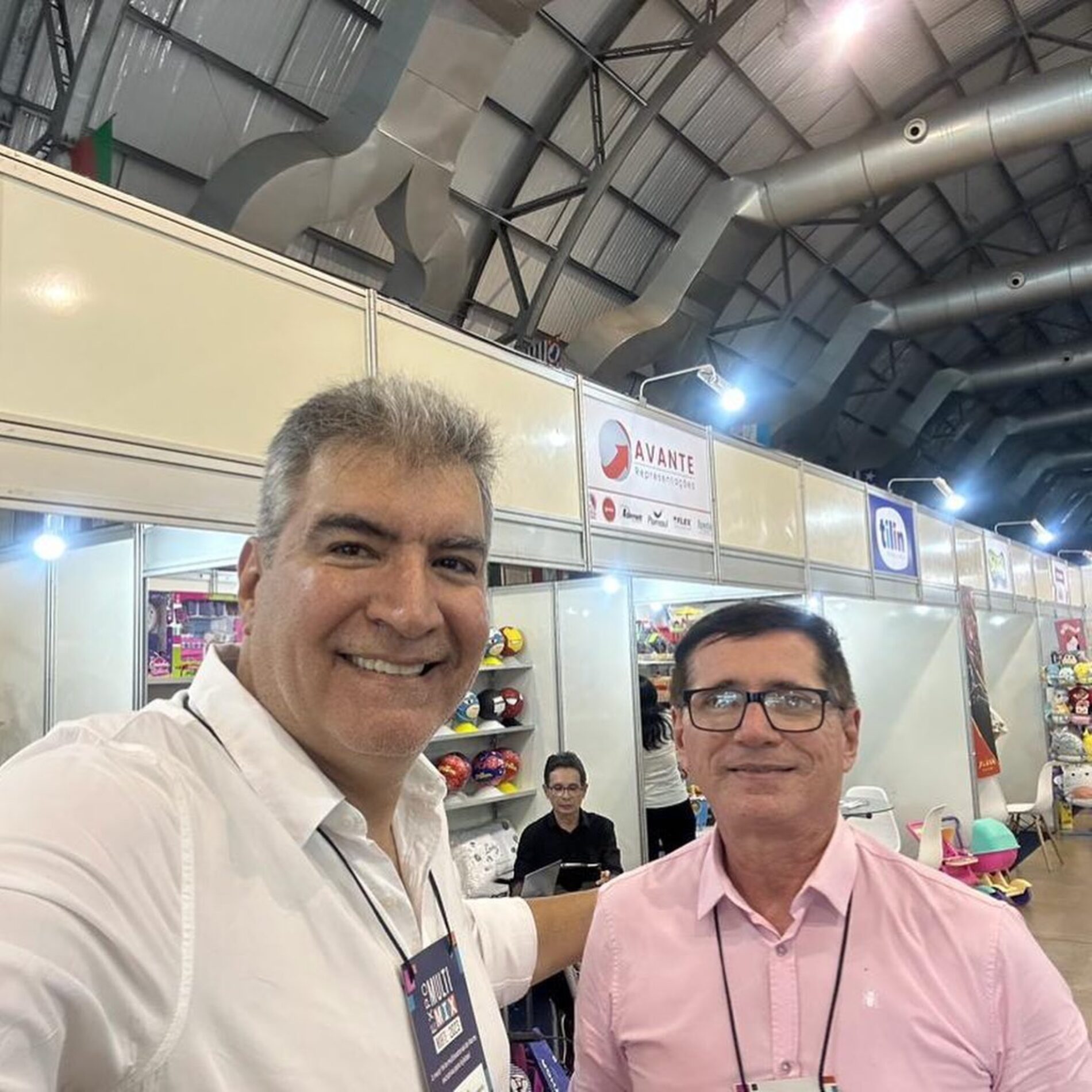 NOSSO PRESIDENTE O SR. HELY RICARDO VISITOU A EXPO MULTI MIX NORTE.