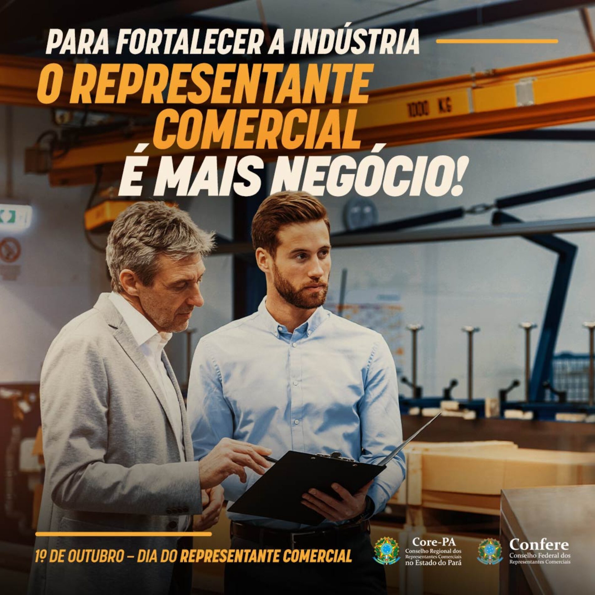 O Representante Comercial é peça-chave que impulsiona a indústria!