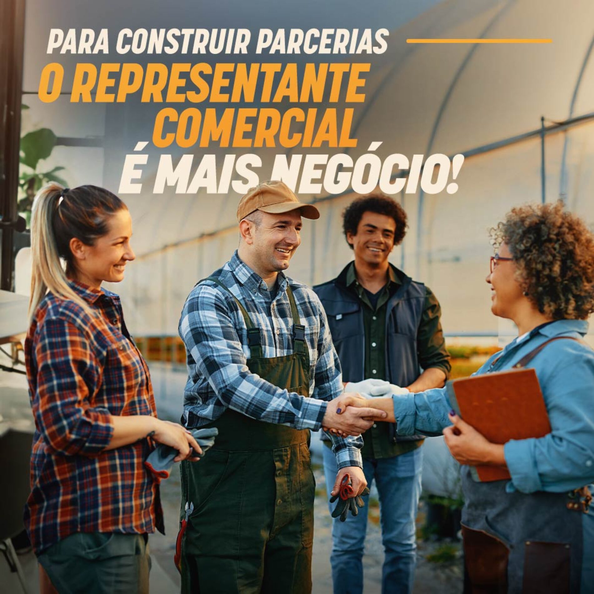 O Representante Comercial é peça-chave que impulsiona a indústria!